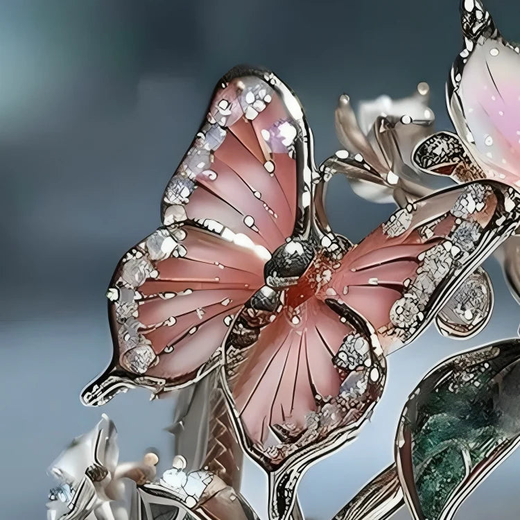 Croia™ | Butterfly Ring with Zirconia 1