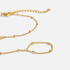 Gold Hand Chain Bracelet - Elegant Dainty Design for Women, Perfect for Everyday Wear 1
