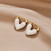 Gold Heart Earrings - Dainty Everyday Jewelry for Women, Perfect Gift for Her 0