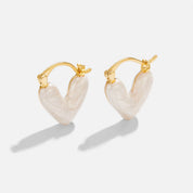 Gold Heart Earrings - Dainty Everyday Jewelry for Women, Perfect Gift for Her 3