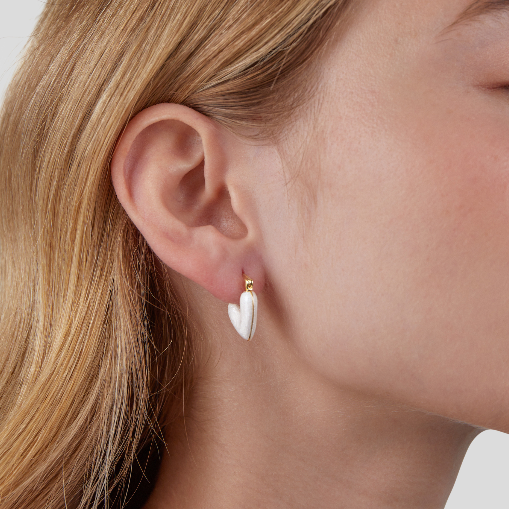 Gold Heart Earrings - Dainty Everyday Jewelry for Women, Perfect Gift for Her 4