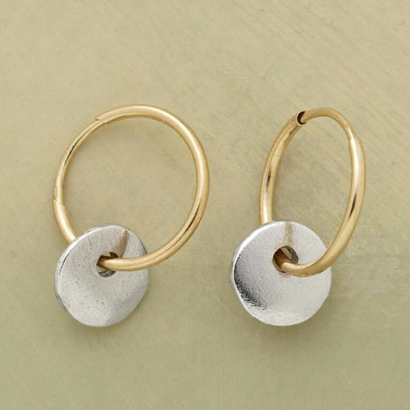 Gold Hoop Earrings for Women - Elegant Dainty Style 0