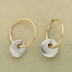 Gold Hoop Earrings for Women - Elegant Dainty Style 0
