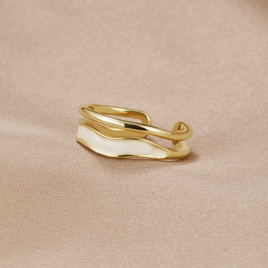 Gold Layered Ring for Women - Dainty Minimalist Style for Everyday Elegance  
Gold Dainty Layered Ring for Women - Elegant Minimalist Jewelry for Everyday Wear  
Gold Layered Ring for Her - Delicate Everyday Jewelry with a Minimalist Touch 0