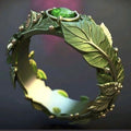 Gold Leaf Ring - Dainty Nature-Inspired Design for Women - Everyday Wear 0
