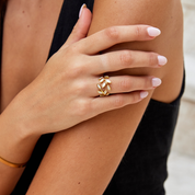 Gold Leaf Ring for Women - Dainty Nature-Inspired Design, Elegant Everyday Jewelry 6