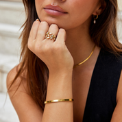 Gold Leaf Ring for Women - Dainty Nature-Inspired Design, Elegant Everyday Jewelry 7