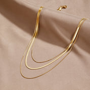 Gold Multi-Layered Necklace, Elegant Layering Design for Women - Perfect Everyday Accessory 2