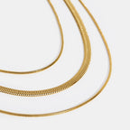 Gold Multi-Layered Necklace, Elegant Layering Design for Women - Perfect Everyday Accessory 4