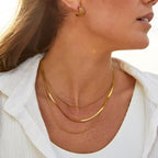 Gold Multi-Layered Necklace, Elegant Layering Design for Women - Perfect Everyday Accessory 5