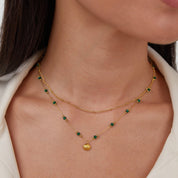 Gold Necklace with Dainty Charm - Elegant Everyday Jewelry for Women  
Gold Dainty Necklace with Charm - Minimalist Accessory for Her  
Gold Charm Necklace - Stylish and Delicate Jewelry Gift for Women 1