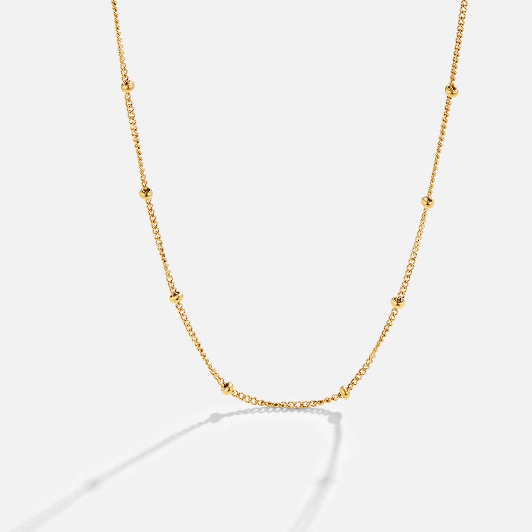Gold Necklace with Dainty Charm - Elegant Everyday Jewelry for Women  
Gold Dainty Necklace with Charm - Minimalist Accessory for Her  
Gold Charm Necklace - Stylish and Delicate Jewelry Gift for Women 0