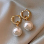 Gold Pearl Earrings - Elegant Dainty Design for Women - Perfect Gift for Her 2