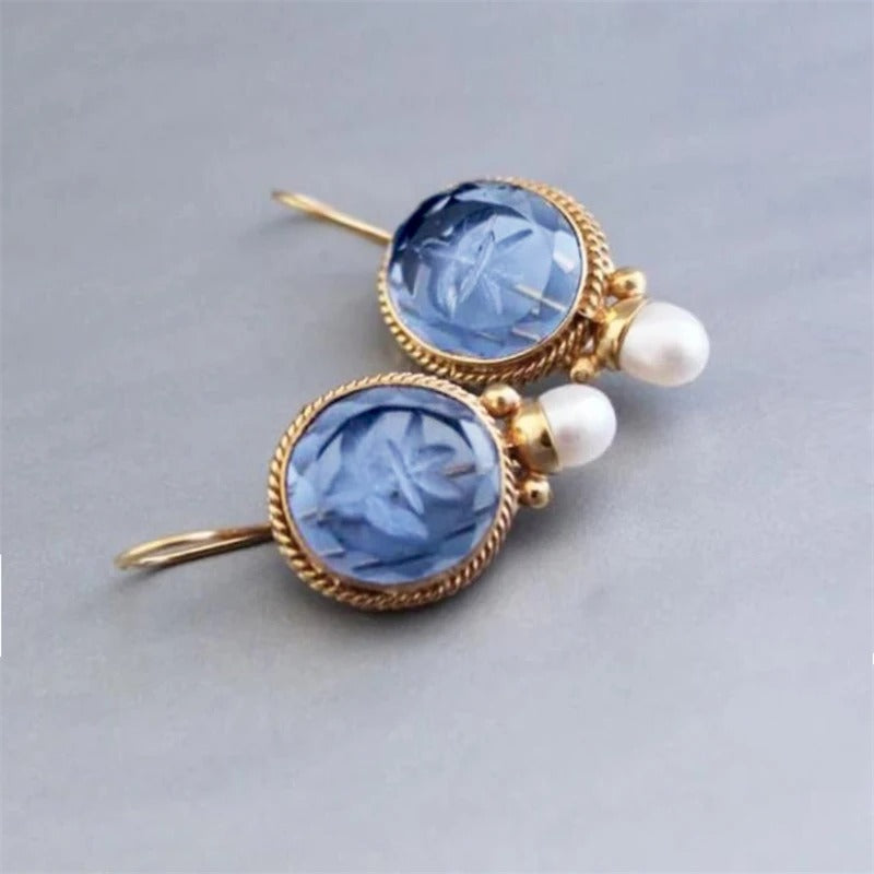 Gold Pearl Earrings for Women - Classic Style 0