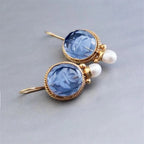 Gold Pearl Earrings for Women - Classic Style 0