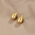 Gold Teardrop Earrings - Elegant Dainty Design for Women, Perfect for Everyday Wear or Special Occasions 0