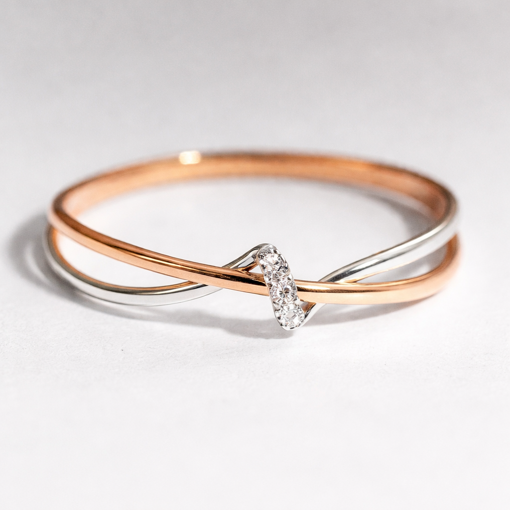 Gold Twist Ring with Vintage Charm | Elegant Jewelry for Women 0