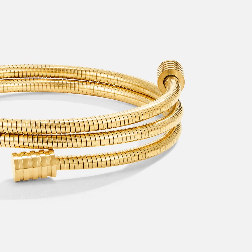 Gold Twisted Bracelet - Dainty Modern Design for Everyday Wear - Perfect Gift for Women  

Gold Twisted Bracelet - Elegant Minimalist Style for Layering - Ideal Gift for Her  

Gold Twisted Bracelet - Stylish Everyday Accessory - Thoughtful Gift for Women 0