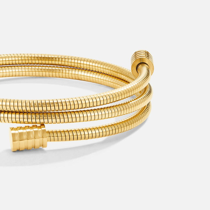 Gold Twisted Bracelet - Dainty Modern Design for Everyday Wear - Perfect Gift for Women  

Gold Twisted Bracelet - Elegant Minimalist Style for Layering - Ideal Gift for Her  

Gold Twisted Bracelet - Stylish Everyday Accessory - Thoughtful Gift for Women 0