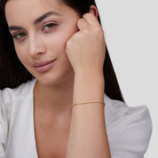 Gold Twisted Bracelet - Elegant Minimalist Design for Women - Perfect for Everyday Wear or Gift 1