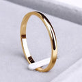 Gold and Silver Simple Ring for Women 0