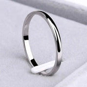 Gold and Silver Simple Ring for Women 2