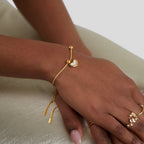 Silver Heart Bracelet for Women - Dainty Charm 0
