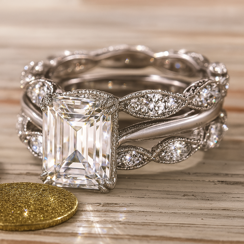Silver Layer Ring Vintage Style for Women 2