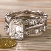 Silver Layer Ring Vintage Style for Women 2