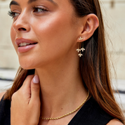 Silver Waterfall Earrings - Dainty Design for Women, Elegant Silver Jewelry for Everyday Wear and Special Occasions 8