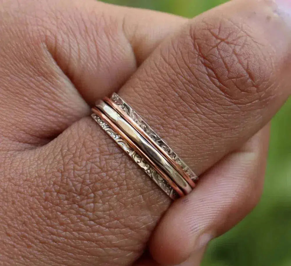Vintage Gold Ring for Women - Classic Style 0