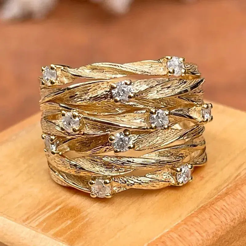 Vintage Gold Ring for Women - Dainty Design for Everyday Elegance 0