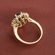 Vionne Saphirae Ring | Gold 2