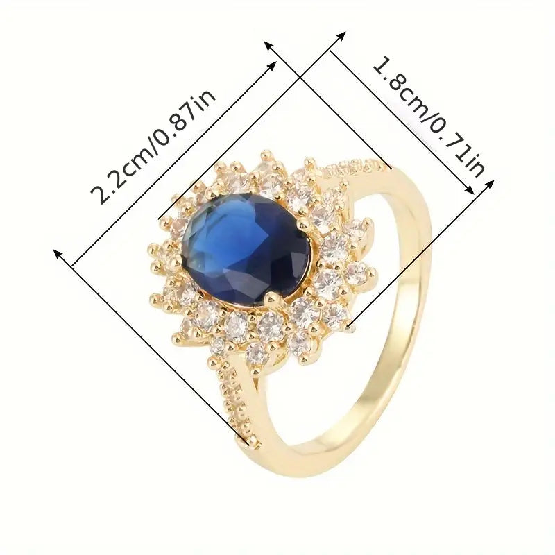 Vionne Saphirae Ring | Gold 4